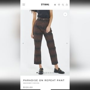 Thrills Paradise on Repeat Pant AU14/US10